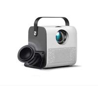 TECH DISCOUNT Nouveau Projecteur Q3 Maison HD 1080p Projecteur Portable Bureau WiFi Téléphone Mobile avec Écran Home Cinéma