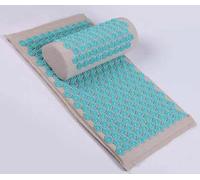 TECH DISCOUNT Tapis et Coussin Fleur de Lotus pour le Dos, Cervicales, lombaires ou Genoux Coussin