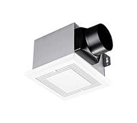 Tech Drive Ventilateur de salle de bain avec lumière 80 CFM, 2.0Sone Pas d'accès au grenier nécessaire, ventilation et ventilateur d'échappement très silencieux avec lumière LED 4000 K 600 lm