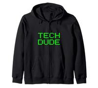 Tech Dude Service Informatique Support technologique Computer G un Sweat à Capuche