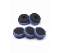 Tech-Fan © Capuchon Trackpoint Dell Noir et Bleu, [Lot de 5], Embout Track Stick, Compatible avec Latitude E7440, E7450, E7470, E7480, E7490