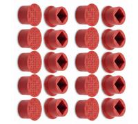 Tech-Fan © Capuchons TrackPoint Rouges pour Lenovo ThinkPad, [Lot de 20], Pointing Stick de Remplacement, Compatible avec Séries X, T, E, S, L, P et Yoga