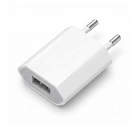 Tech-Fan Chargeur Secteur USB 5V 1A, Adaptateur Prise Murale Universel Compact, Embout Bloc Charge Douce Compatible avec iPhone, Samsung Galaxy, Xiaomi, AirPods, Apple Watch, Tablettes & Lecteurs MP3