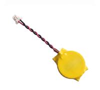 Tech-Fan © Pile CMOS CR2016 3V Câble 2 Fils Tressés Pas 1.0 mm, Batterie RTC BIOS, Compatible avec Acer Nitro 5 (AN515) et Predator Helios 300 (PH315)