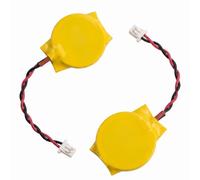 Tech-Fan © Pile CMOS CR2016 3V, [Lot de 2], Connecteur JST-SHR-02V 1 mm, Batterie RTC BIOS de Remplacement, Compatible avec Lenovo ThinkPad X1 Carbon Gen 2/3/4/5/6