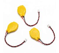 Tech-Fan Pile CR2032 Lithium 3V, Lot de 3, Batterie CMOS RTC BIOS Compatible avec Dell Latitude E6420 E6430 E6440 E6520 E6530 E6540,E7240 E7250 E7270 E7280 E7290 E7440 E7450 7480 7490