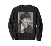 Tech Giant Bill Gates en 1987 par Dick Barnatt Sweatshirt