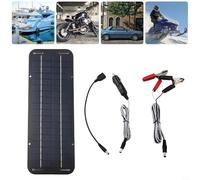 Tech Linker Chargeur de batterie solaire (sûr) 30 W avec modules de protection pour réparation de bateau, voiture, camping-car, système 12 V