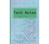 TECH NOTES: Grid Notebook for Coders, Engineers, and Tech Thinkers: Minimalist 6x9 Grid Paper Notebook - 100 Pages for Coding, Planning, Diagrams, and Tech Projects