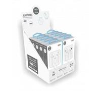 TECH ONE TECH Écouteurs avec microphone TEC1203 White 10 pcs.