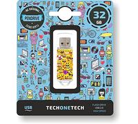 TECH ONE TECH Emojitech Emojis Pendrive 32 Go Clé USB