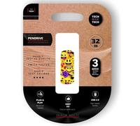Tech One Tech Pendrive 32GB Emoji Collage USB 2.0