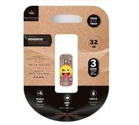 TECH ONE TECH TEC4402-32 lecteur USB flash 32 Go USB Type-A 2.0 Multicolore