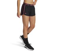 Tech Play Up Shorts Black | Super Pink XS