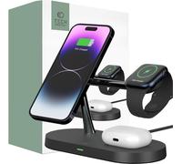 Tech-Protect A12 3in1 MagSafe Wireless Mobile Charger / AirPods / Apple Watch, noir