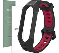 Tech-Protect Armor Xiaomi Mi Smart Band 5/6/6 Nfc Noir/Rouge