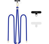 Tech-Protect C7S Rope Crossbody Strap Cobalt Blue/Gold