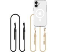 Tech-Protect Flexair Chain Magsafe Iphone 16 Noir et Taupe