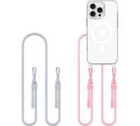 Tech-Protect Flexair Chain Magsafe Iphone 16 Pro Max Gris & Rose