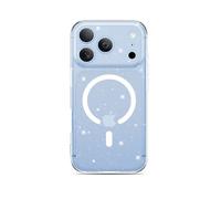 Tech-Protect FlexAir Coque MagSafe pour iPhone 17 Pro/18 Pro Transparent Pailleté