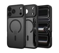 Tech-Protect MagZero Coque MagSafe pour iPhone 17 Pro Max / 18 Pro Mac - Noir Mat Translucide