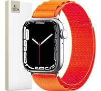 Tech-Protect Nylon Pour Apple Watch 4/5/6/7/8/9/Se/Ultra 1/2 (42/44/45/49 Mm) Orange