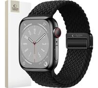Tech-Protect Nylonmag Apple Watch 4 / 5 / 6 / 7 / 8 / 9 / Se / Ultra 1 / 2 (42 / 44 / 45 / 49 Mm) Noir