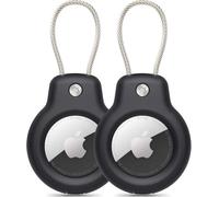 Tech-Protect Rough Vein 2-Pack Apple Airtag Noir
