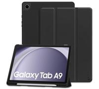 TECH PROTECT SC Pen Étui de protection à rabat, avec support, magnétique, compatible avec Samsung Galaxy Tab A9 8.7 X110/X115, noir
