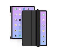 Tech-Protect SC Pen Étui de Protection pour iPad Air 4 2020 avec Fonction Veille/réveil Automatique [Support de Crayon] Coque Anti-Rayures Compatible avec iPad Air 4 2020 Noir