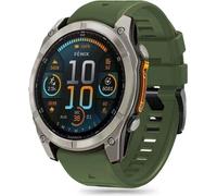 Tech-Protect Silicone Line Garmin Fenix 5X / 5X Plus / 6X / 6X Pro / 7X / 8 (51 Mm) Military Green