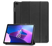 Tech-Protect SmartCase Étui à rabat avec fonction support, étui magnétique Compatible avec Lenovo Tab M10 10.1 3rd Gen TB328 Noir