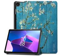 Tech-Protect SmartCase Étui à rabat avec fonction support, étui magnétique | Compatible avec Lenovo Tab M10 10.1 3rd Gen TB328 | Fleurs