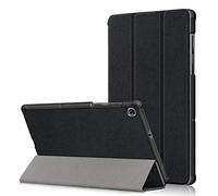 Tech-Protect SmartCase - Étui à rabat - Étui avec fonction support | Compatible avec Lenovo Tab M10 Plus 10.3 TB-X606 | Noir
