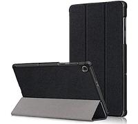 Tech-Protect SmartCase - Étui à Rabat - Étui de Protection avec Fonction Support | Compatible avec Lenovo Tab M10 10.1 2nd Gen TB-X306 | Noir