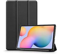 Tech-Protect SmartCase - Étui à Rabat - Étui de Protection avec Fonction Support - Compatible avec Samsung Galaxy Tab S6 Lite 10.4 P610/P615 - Noir