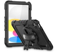 Tech Protect Solid360 Étui de Protection avec Fonction Support Compatible avec Apple iPad 10.9 10/2022 Noir