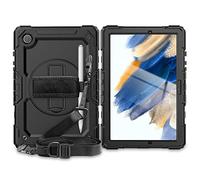 Tech-Protect Solid360 Étui de Protection avec Fonction Support Compatible avec Samsung Galaxy Tab A8 10.5 X200 / X205 Noir
