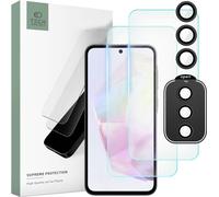 Tech-Protect Supreme Set pour Samsung Galaxy A35 5G 2x verre trempé pour écran / verre trempé pour appareil photo
