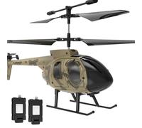 tech rc Hélicoptère Télécommande RC Hélicoptère 2,4GHz Amateur Avion 3,5 Canaux Deux Batteries Rechargeables 20 Minutes Altitude Suspension 2 Mode Vitesse Décollage/Atterrissage Une Touche