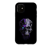 Tech Skull, Technologie mécanique futuriste Skull Bot Future Coque pour iPhone 11