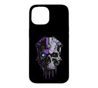 Tech Skull, Technologie mécanique futuriste Skull Bot Future Coque pour iPhone 15
