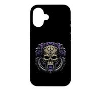 Tech Skull, Technologie mécanique futuriste Skull Bot Future Coque pour iPhone 16