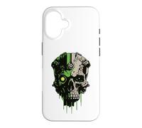Tech Skull, Technologie mécanique futuriste Skull Bot Future Coque pour iPhone 16