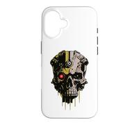 Tech Skull, Technologie mécanique futuriste Skull Bot Future Coque pour iPhone 16