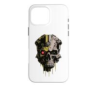 Tech Skull, Technologie mécanique futuriste Skull Bot Future Coque pour iPhone 16 Pro Max