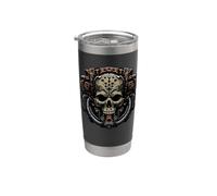 Tech Skull, technologie mécanique futuriste Skull Bot Future Gobelet isotherme en acier inoxydable double paroi