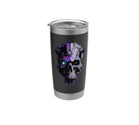 Tech Skull, technologie mécanique futuriste Skull Bot Future Gobelet isotherme en acier inoxydable double paroi