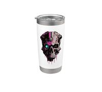 Tech Skull, technologie mécanique futuriste Skull Bot Future Gobelet isotherme en acier inoxydable double paroi