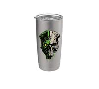 Tech Skull, technologie mécanique futuriste Skull Bot Future Gobelet isotherme en acier inoxydable double paroi